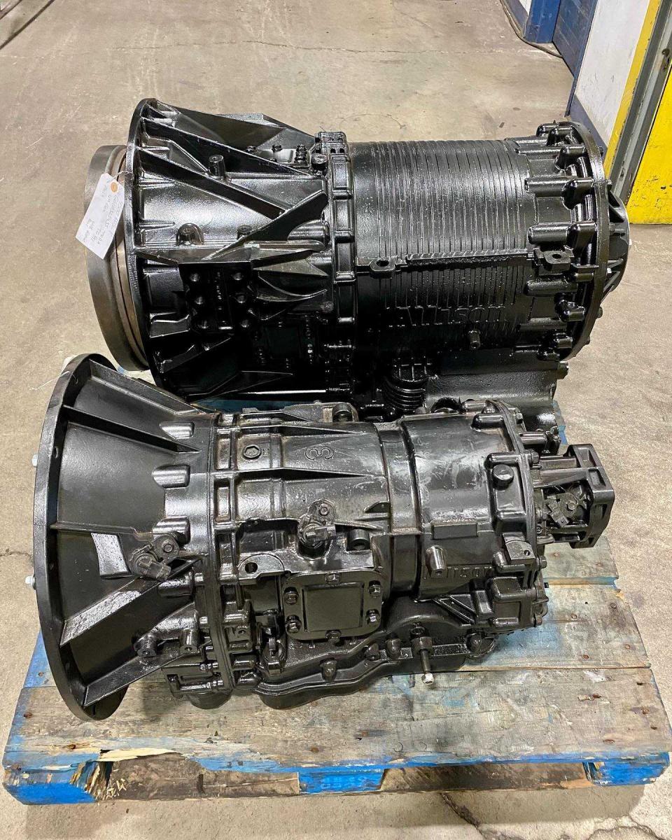Pair of rebuilt transmissions