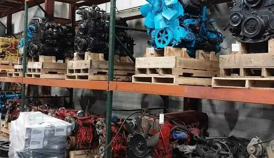 Engines stocked on the shelves